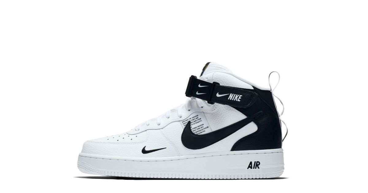  Nike Air Force 1 Mid 07 LV8 Utility White/Black