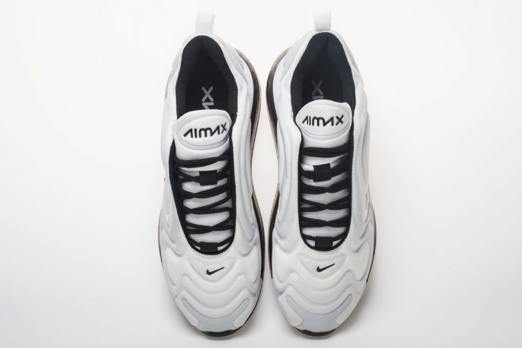 Nike Air Max 720 White/Black, белый с черным, нейлон, мужские, женские