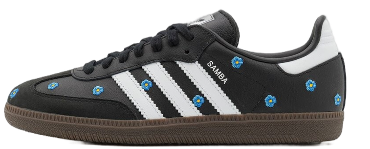 Adidas Samba Black Floral Women's