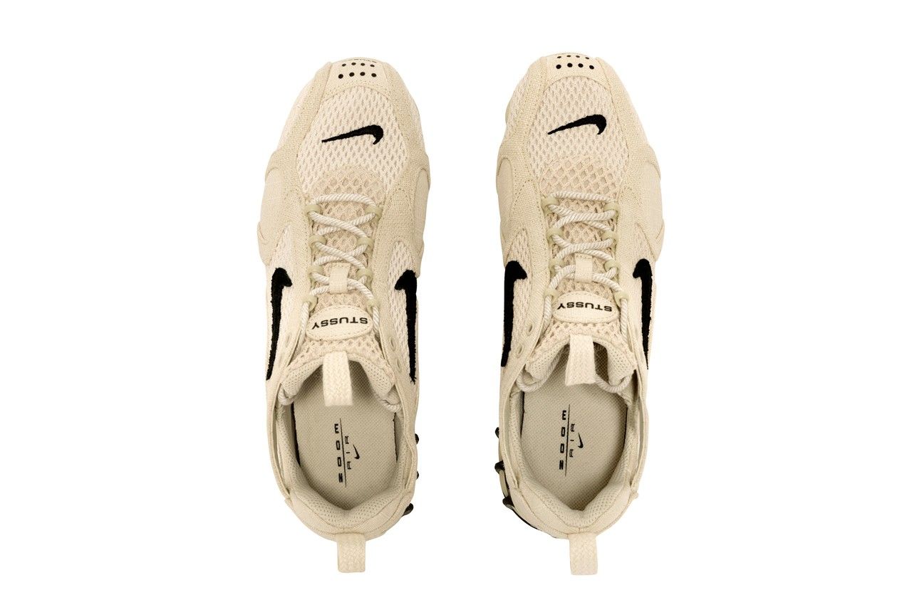 Nike Air Zoom Spiridon Caged 2, бежевый, текстиль, мужские, женские