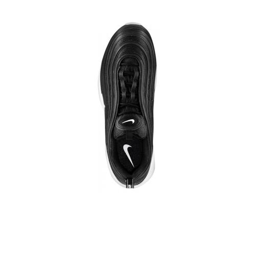 Nike Air Max 97 Black/White, черный с белым, нейлон, кожа, мужские, женские